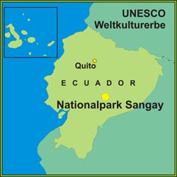 Nationalpark Sangay ist UNESCO Weltnaturerbe