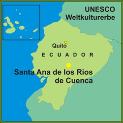 Santa Ana de los Rios de Cuenca ist UNESCO Weltkulturerbe